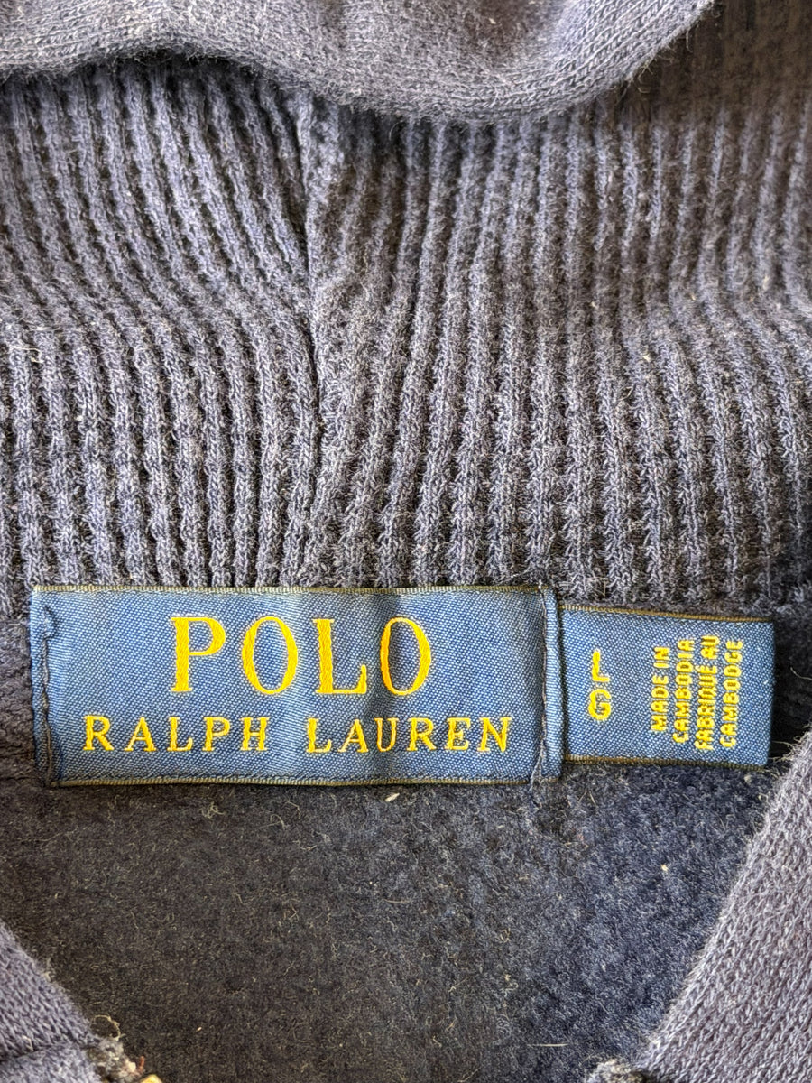 Polo Ralph Lauren Hoodie met rits blauw