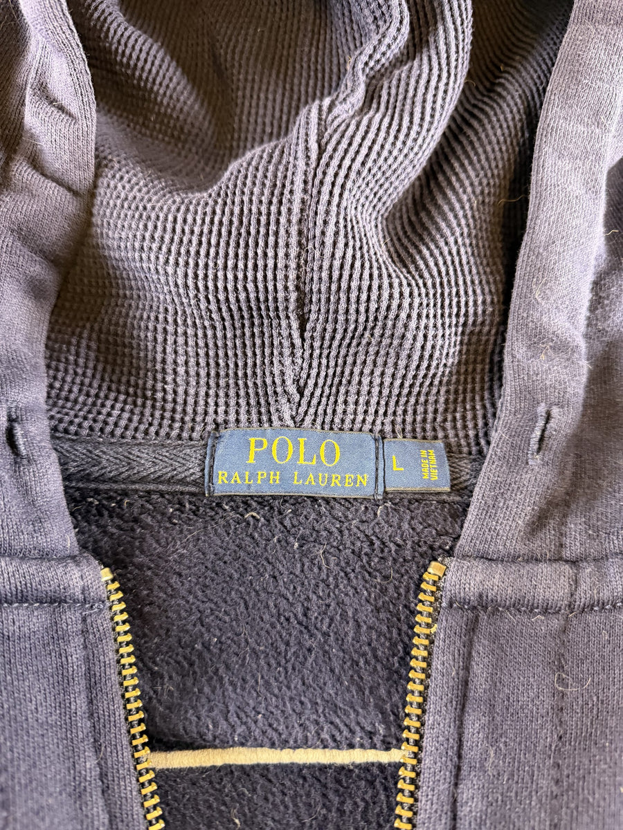 Polo Ralph Lauren Hoodie met rits blauw