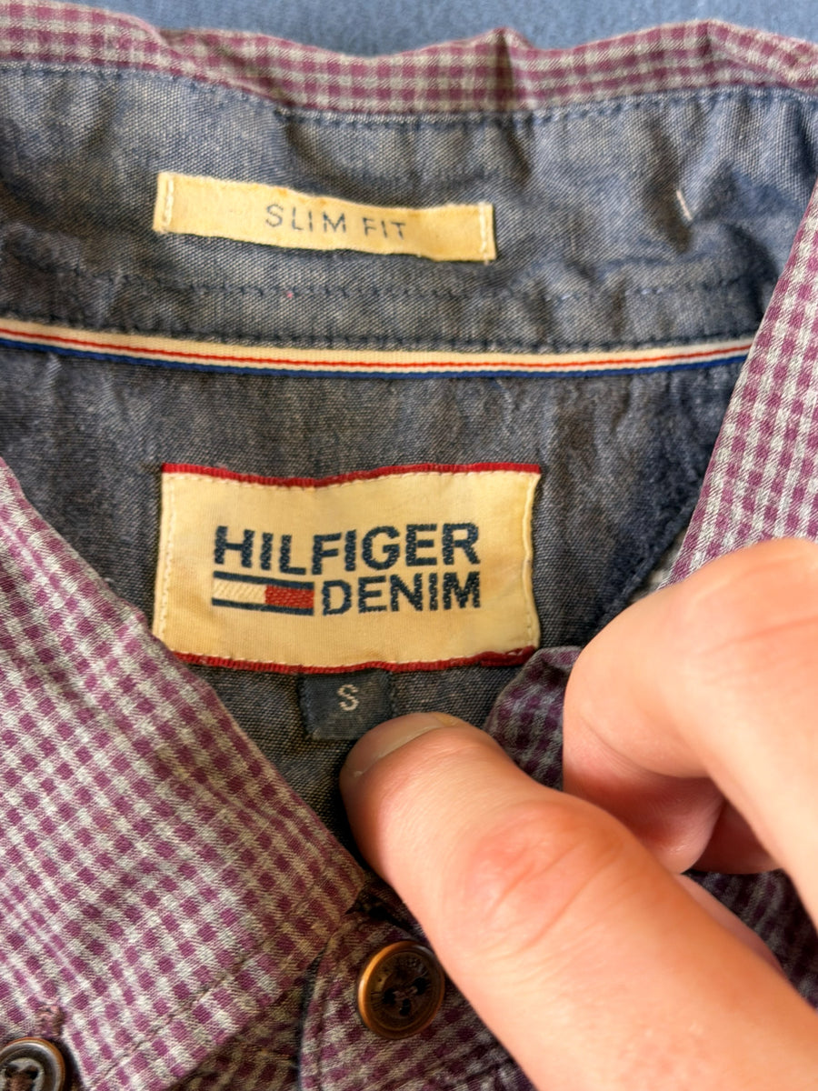 Hilfiger Denim Blouse beige geruit