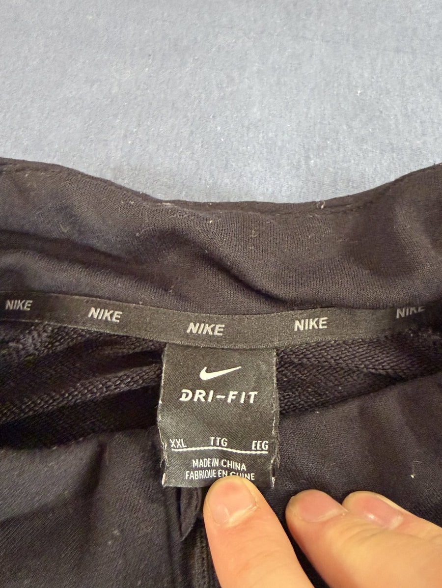 Zwart Nike sportvest, maat XXL (fleecevest / quarter-zip trui)