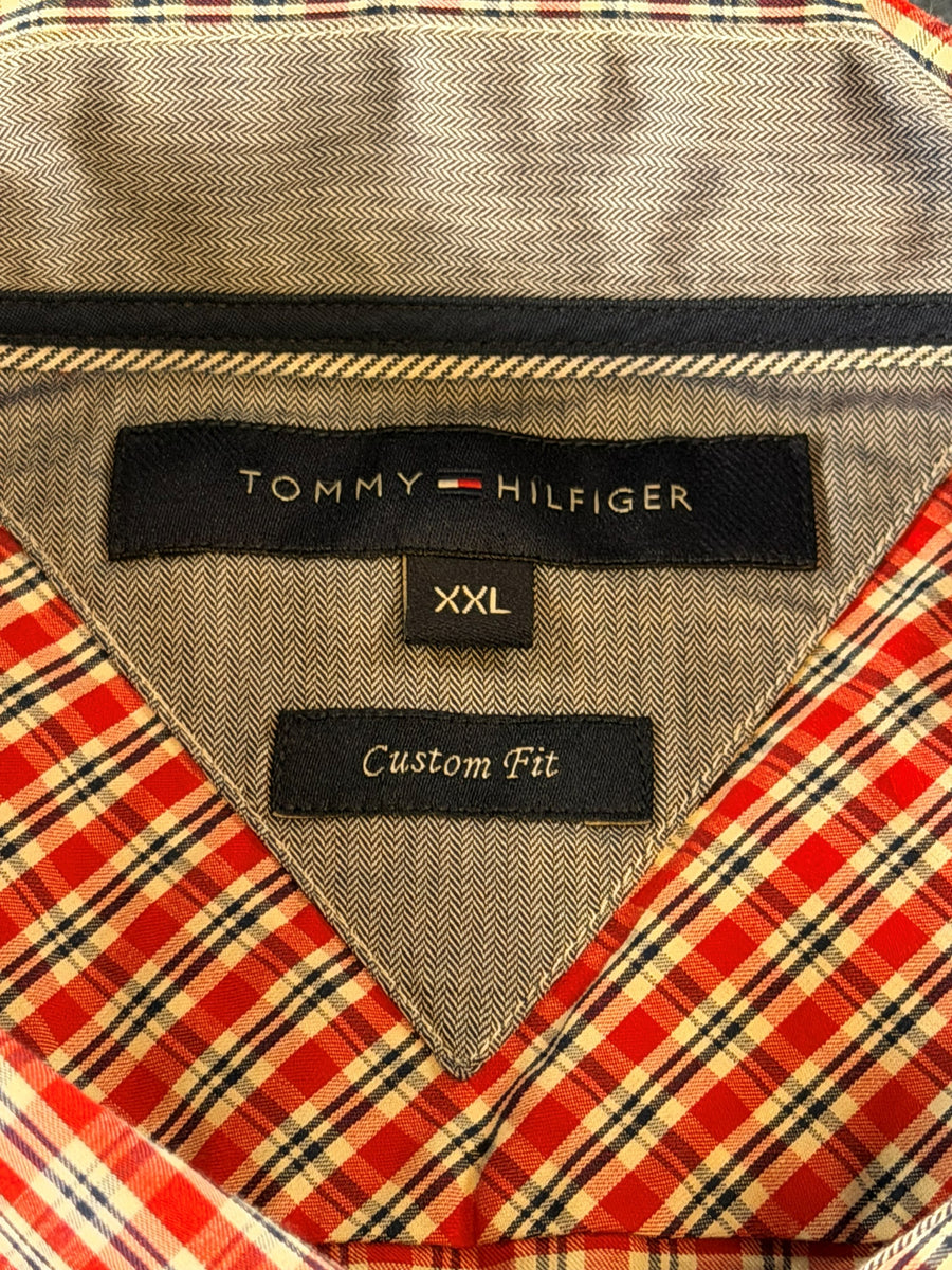 Tommy Hilfiger Blouse rood geruit