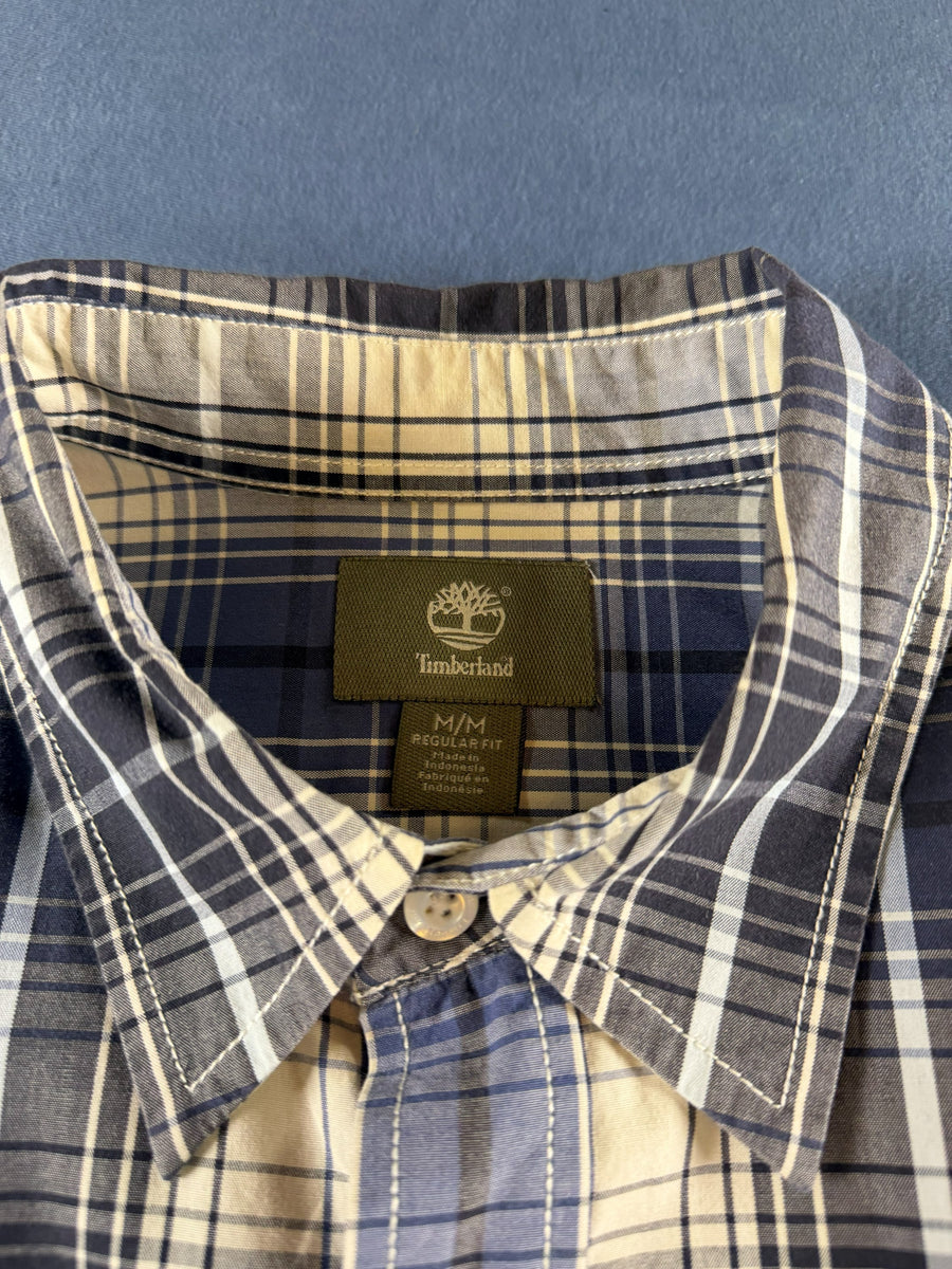 Timberland Blouse blauw geruit