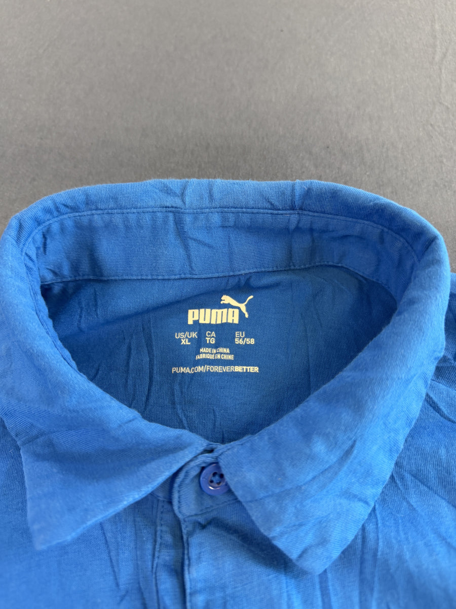 Blauw Puma poloshirt (polo), maat XL
