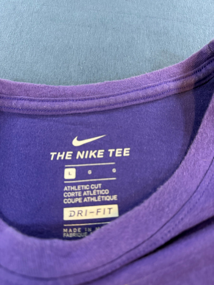 Nike T-shirt paars print Washington Huskies