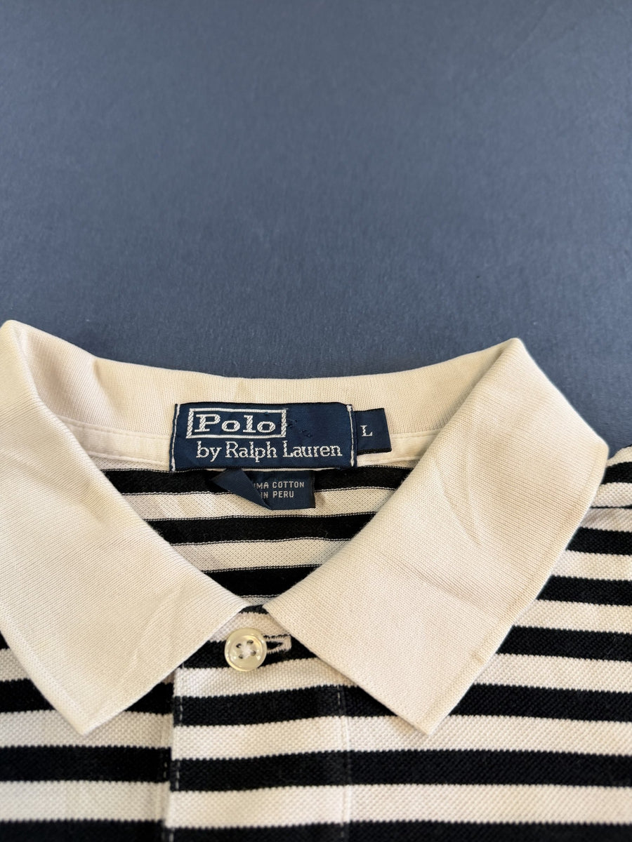 Wit Polo Ralph Lauren shirt voor heren, maat L (poloshirt / polohemd)