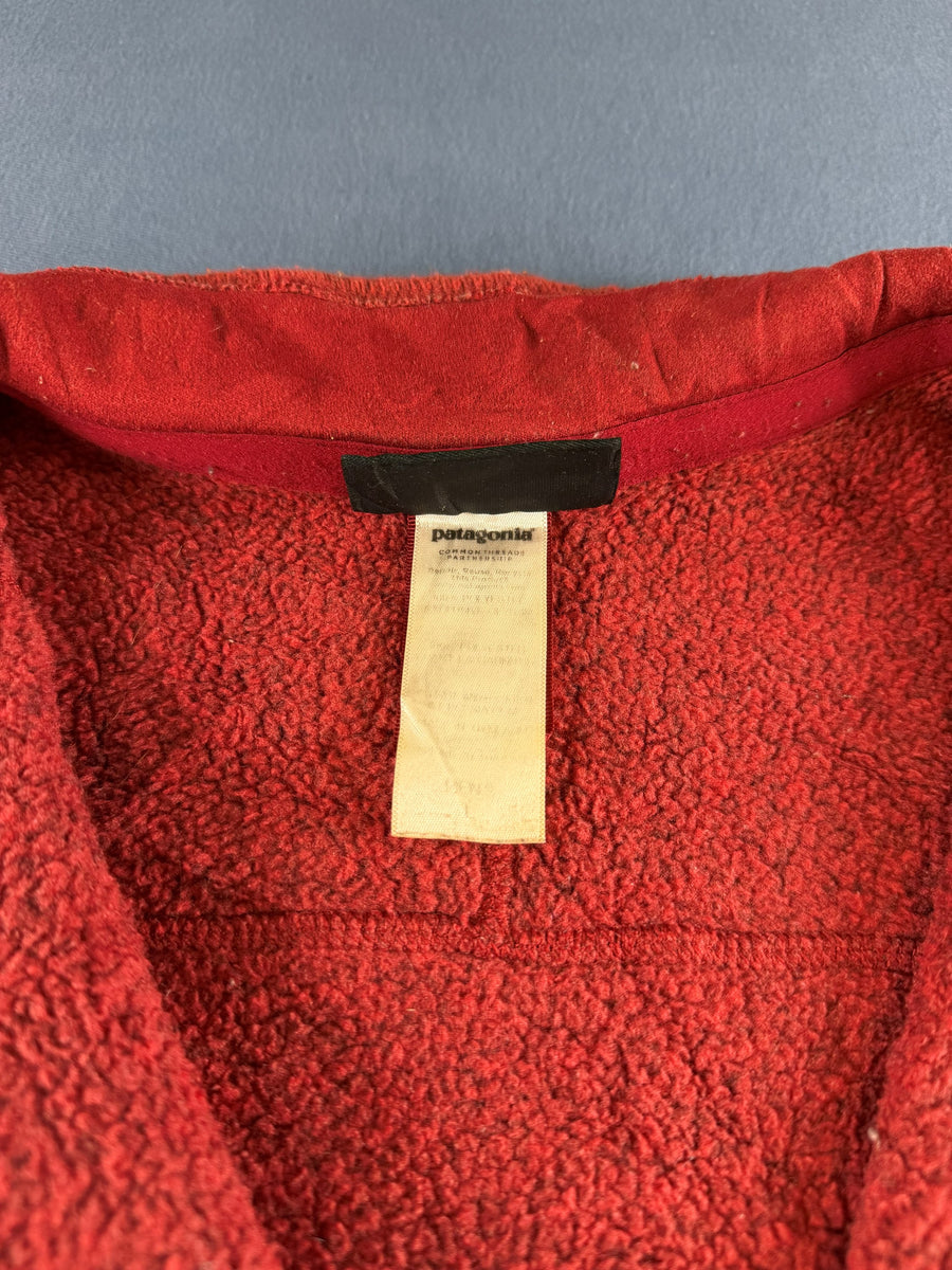 Patagonia Fleece vest rood