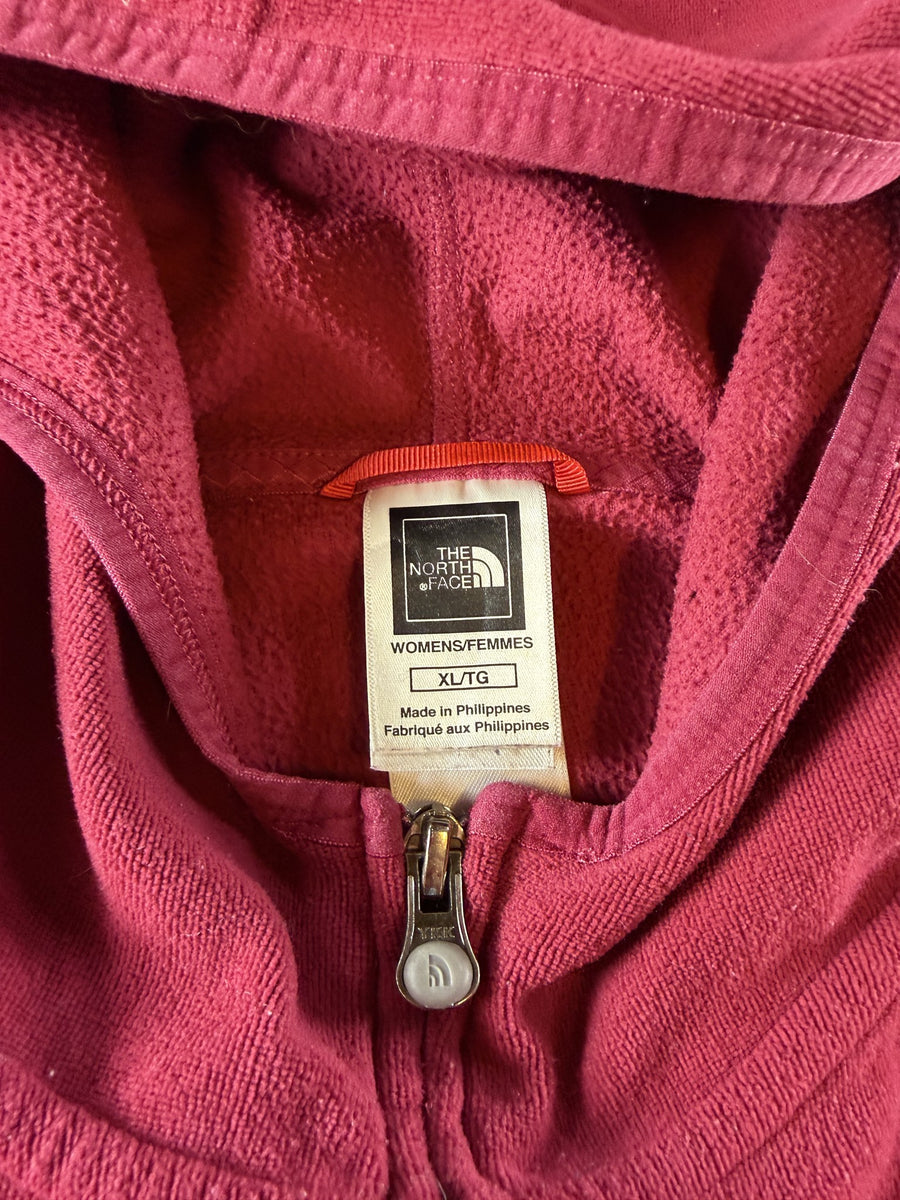 The North Face fleece vest rood dames maat XL fleecevest fleecejack