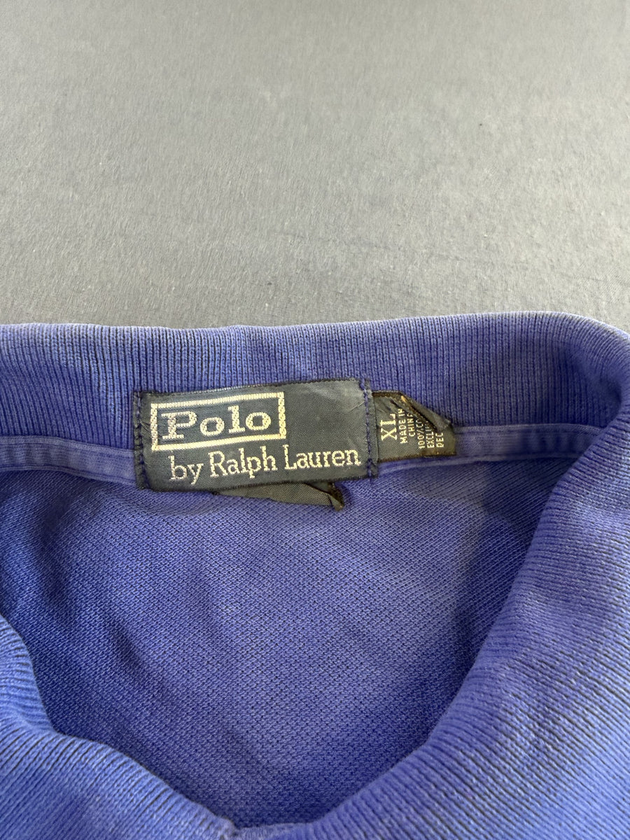 Kobaltblauw Polo Ralph Lauren Poloshirt (Polo / Piqué Shirt) Heren Maat XL Preppy Basic