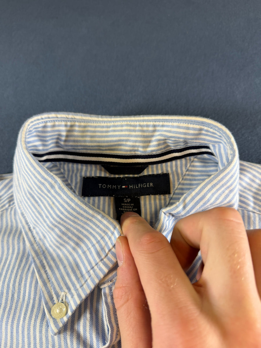 Tommy Hilfiger Blouse blauw gestreept