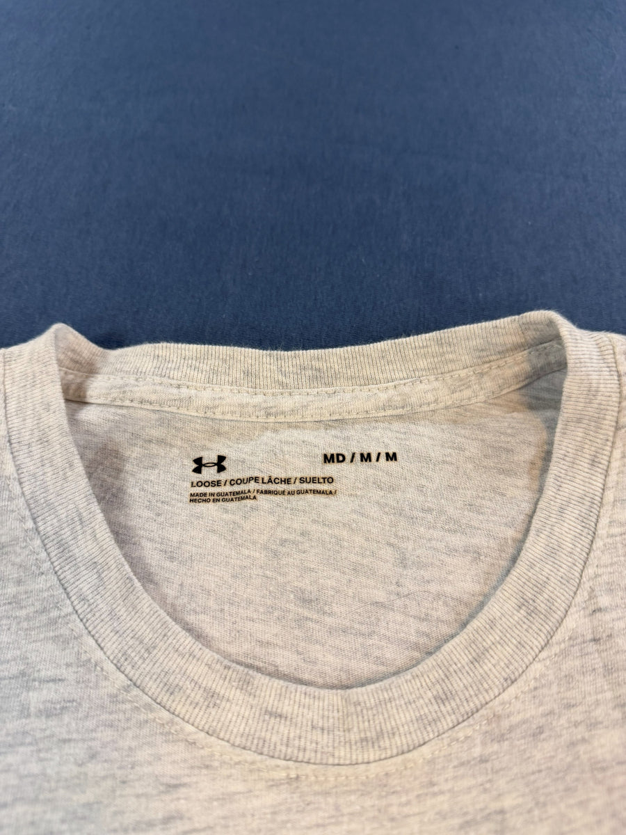 Under Armour T-shirt grijs print
