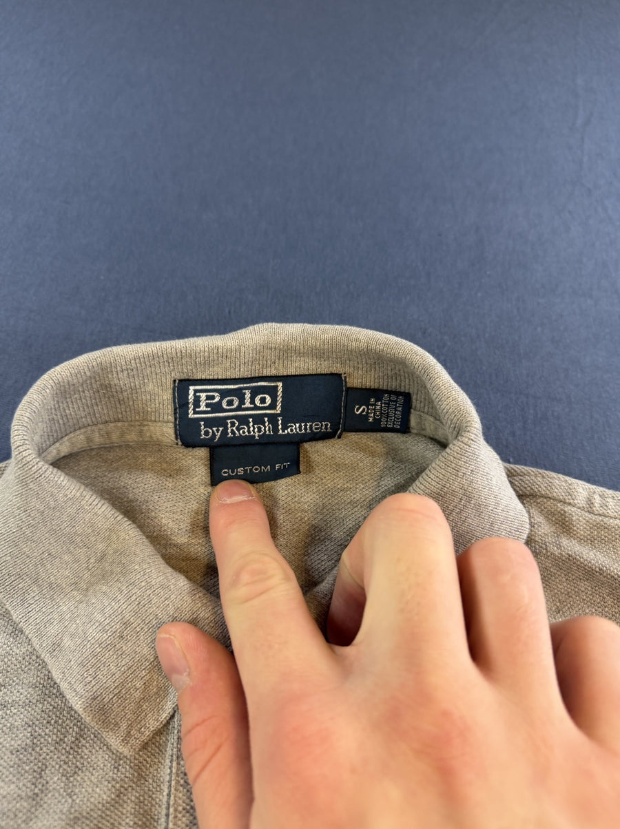 Grijze Polo Ralph Lauren (poloshirt / polo) maat S, Custom Fit