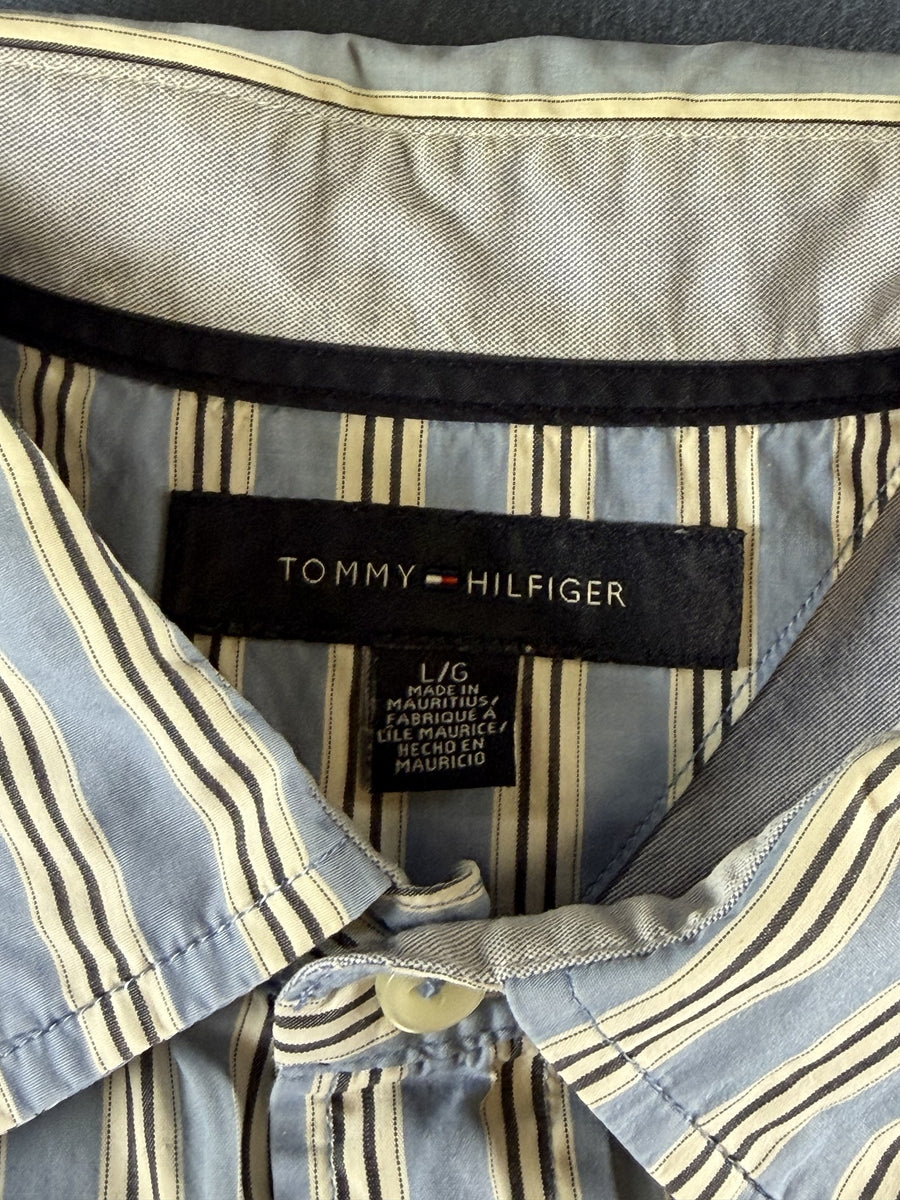 Tommy Hilfiger Blouse blauw gestreept