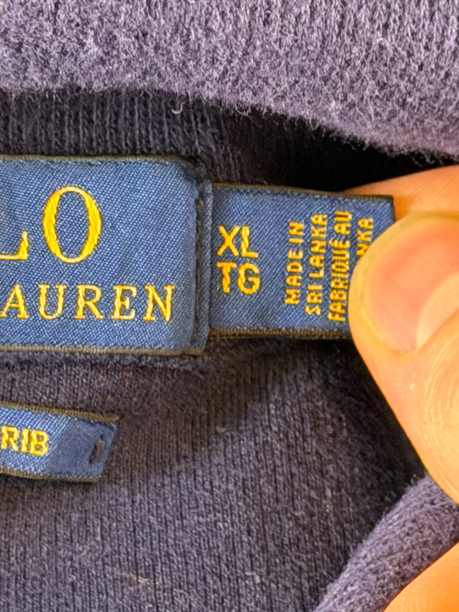 Polo Ralph Lauren Vest blauw Estate Rib