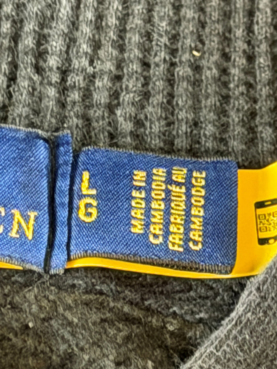 Polo Ralph Lauren Hoodie met rits zwart