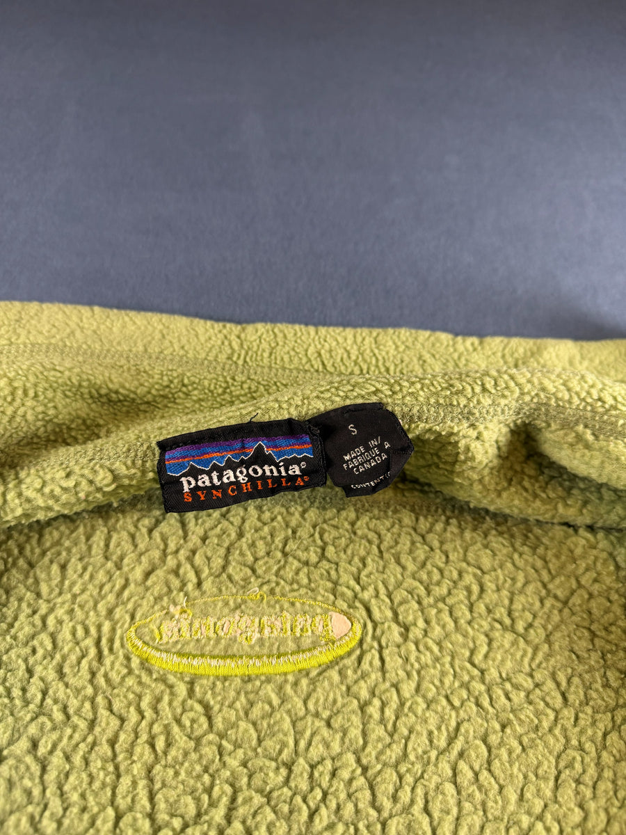 Patagonia Fleece vest groen