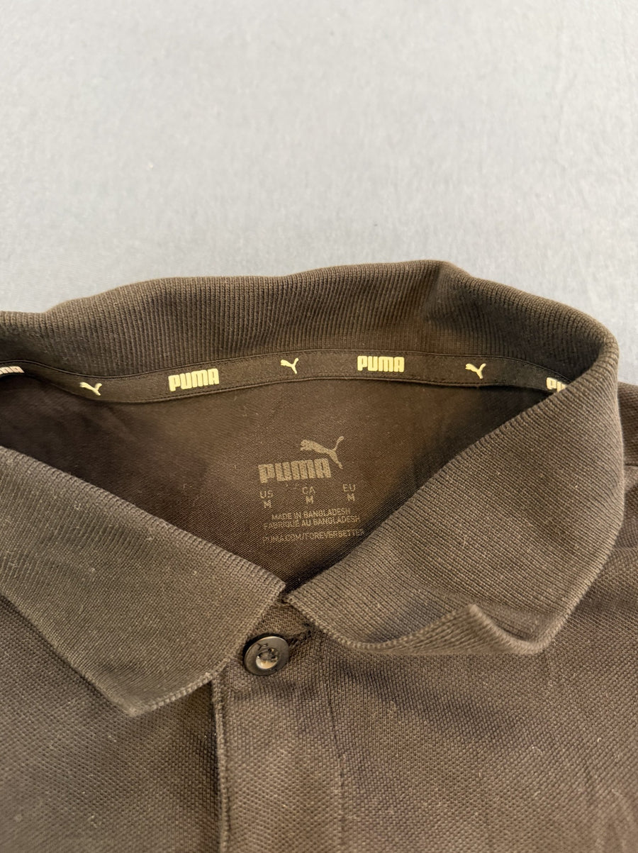 Zwarte Puma polo heren maat M (poloshirt / piquéshirt)