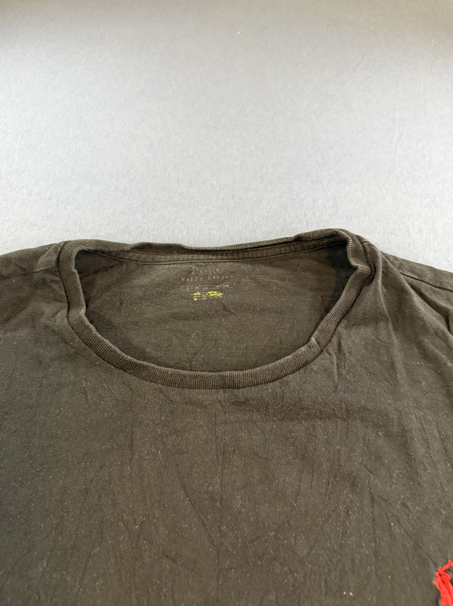Zwart Ralph Lauren shirt (T-shirt / basic tee) maat XL