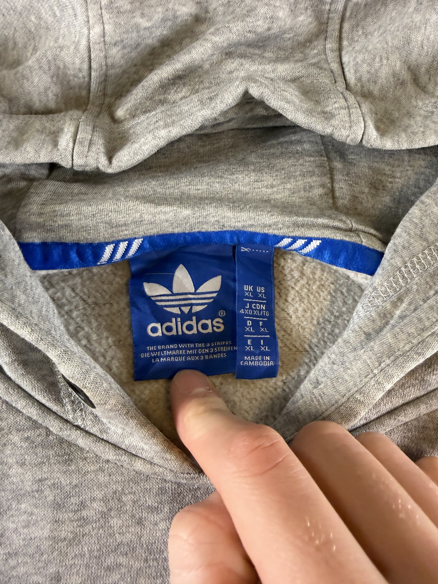 adidas Trui grijs gemêleerd