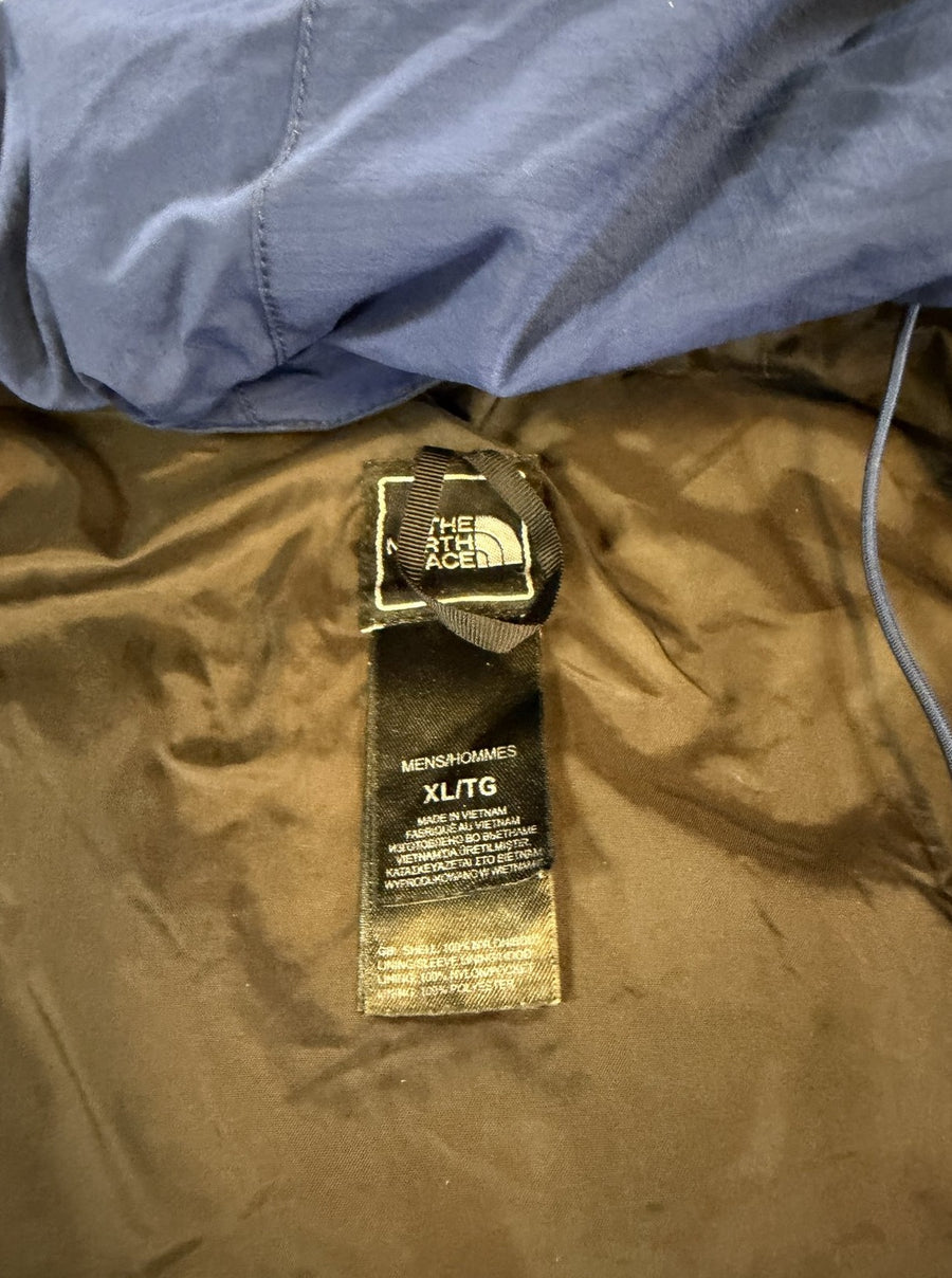 Blauwe The North Face shelljas (regenjas / windjack), maat XL