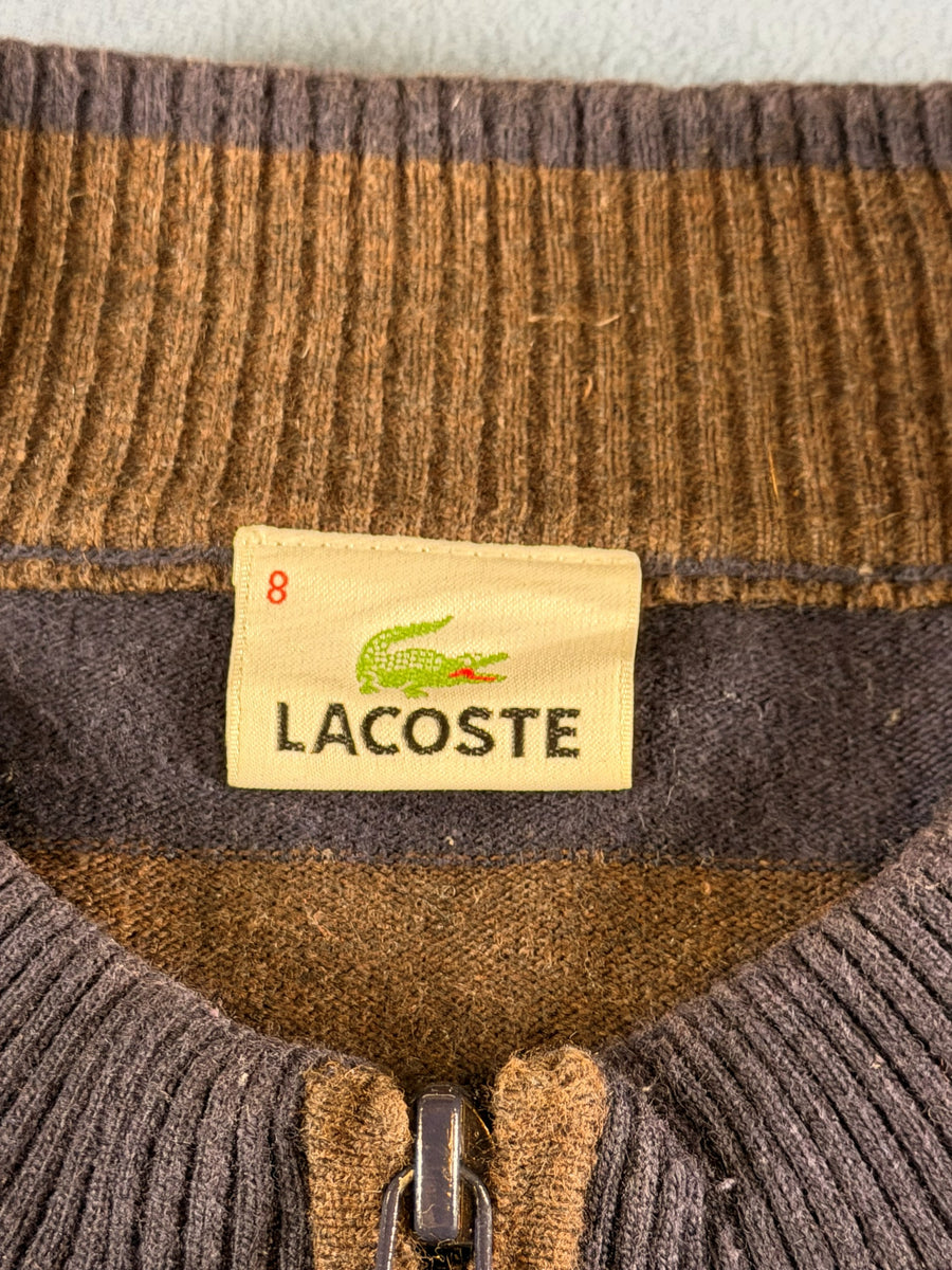 Lacoste Vest bruin gestreept