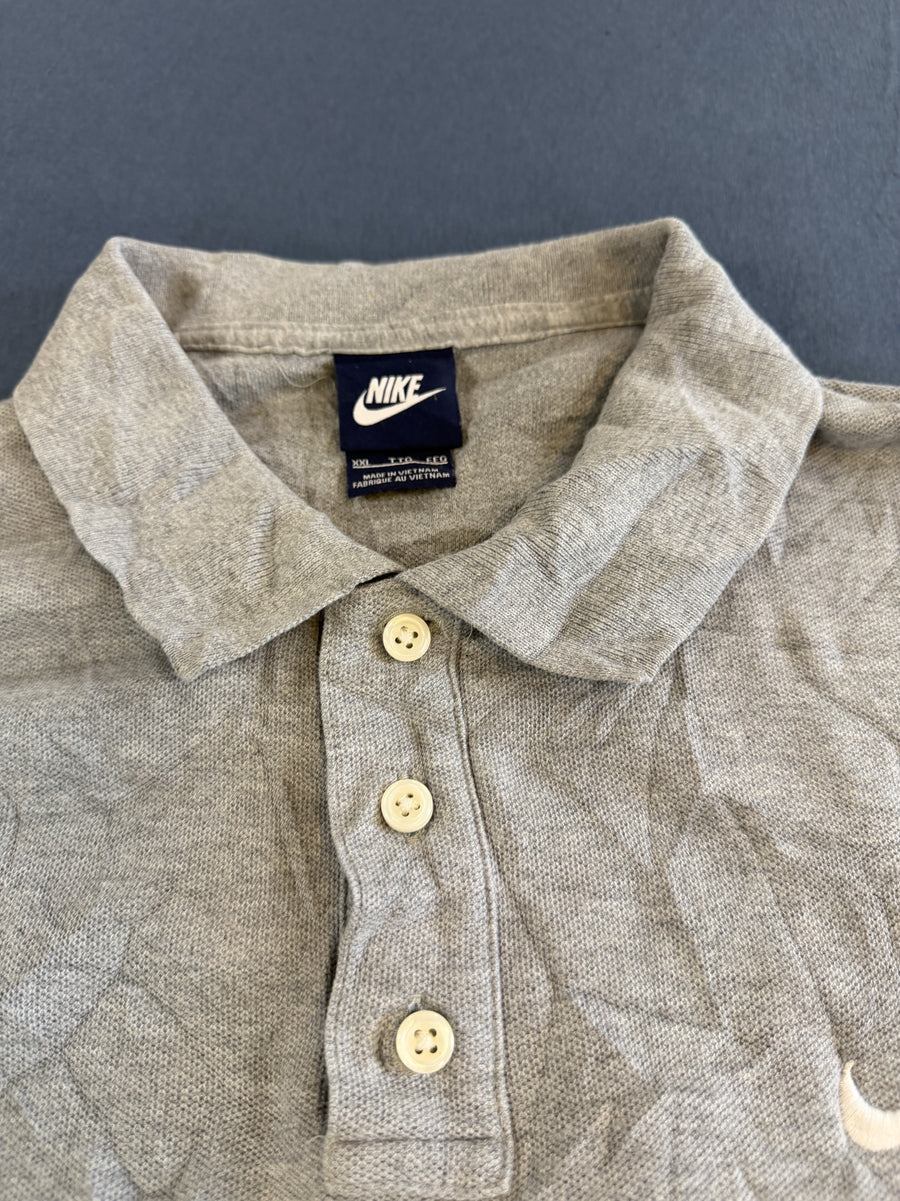 Grijze Nike piqué (polo / golfshirt) in maat XXL