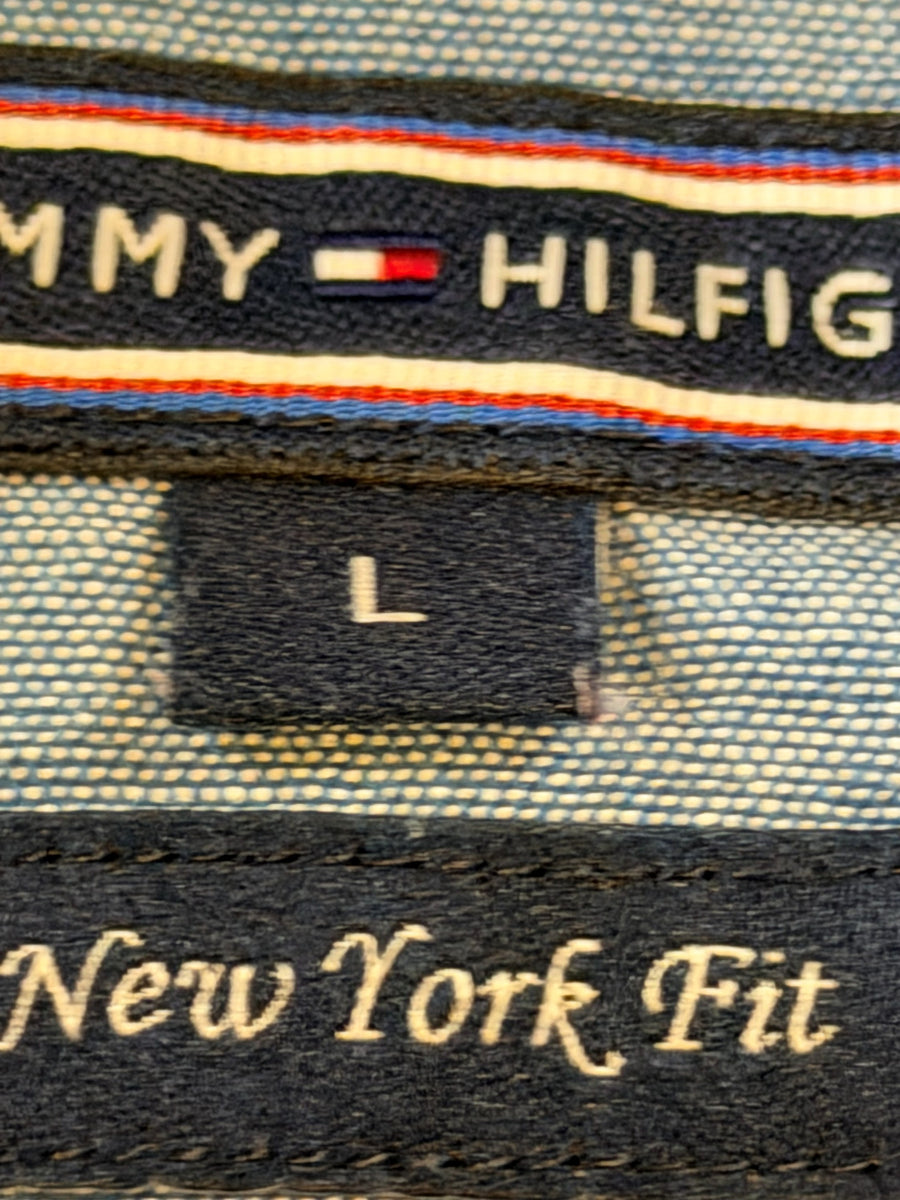 Tommy Hilfiger Blouse blauw geruit