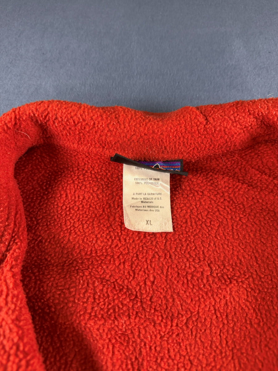 Patagonia Fleece vest rood