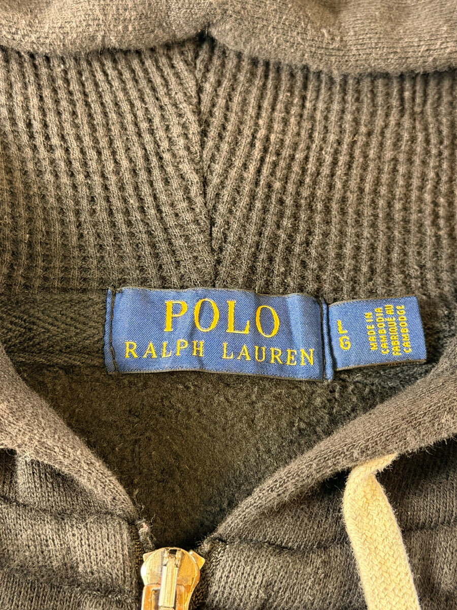 Polo Ralph Lauren Hoodie met rits zwart
