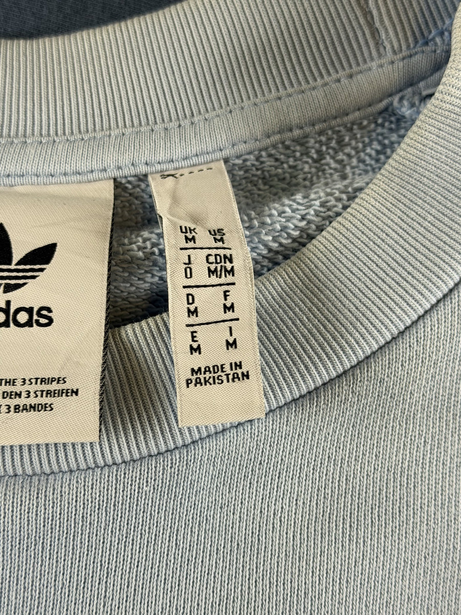 adidas Sweater blauw print