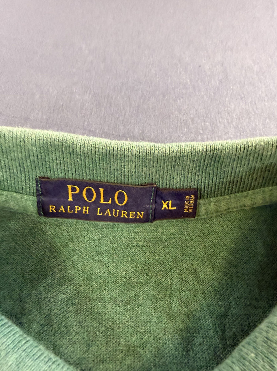 Groen Ralph Lauren piquéshirt (polo), Heren maat XL