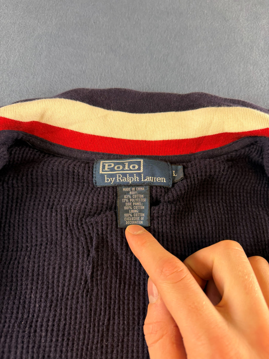 Polo by Ralph Lauren Jas blauw gestreept