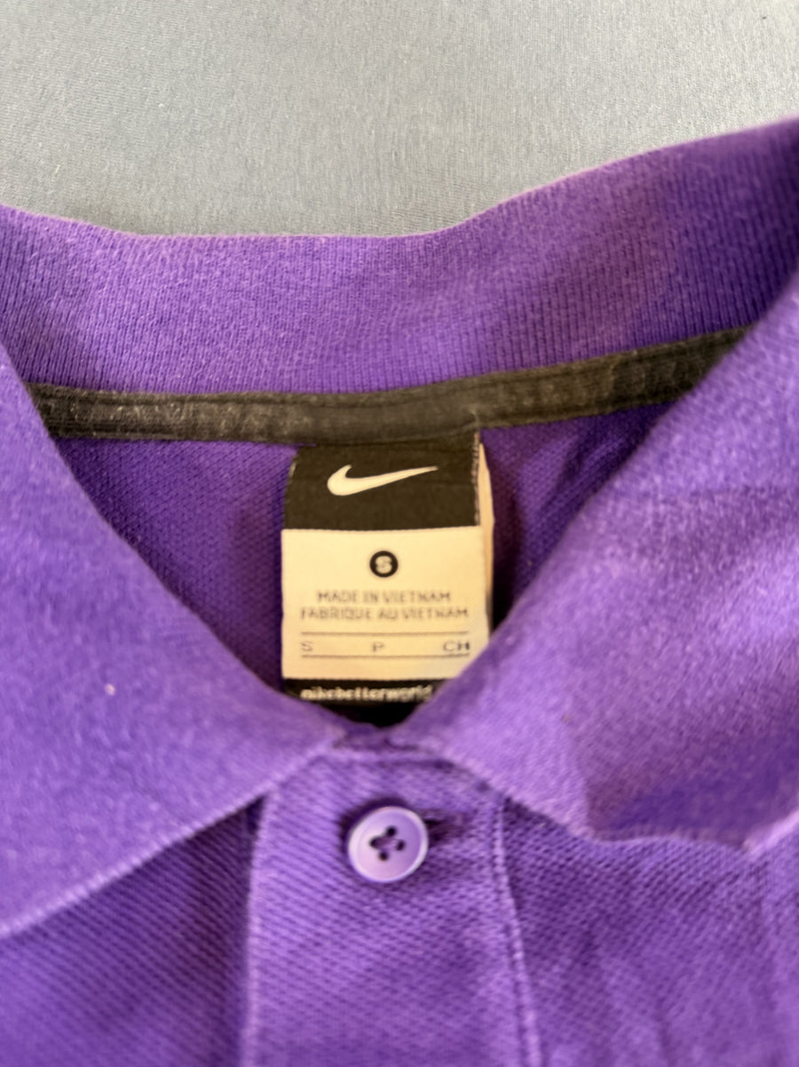 Nike Galatasaray clubshirt in paars (voetbalpolo / matchshirt), maat S