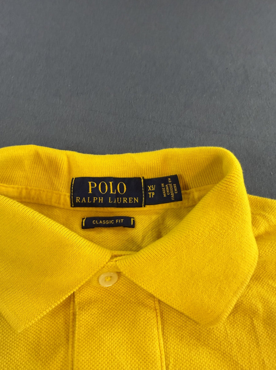 Geel poloshirt Polo Ralph Lauren – Heren Maat XS (polo / piqué top)