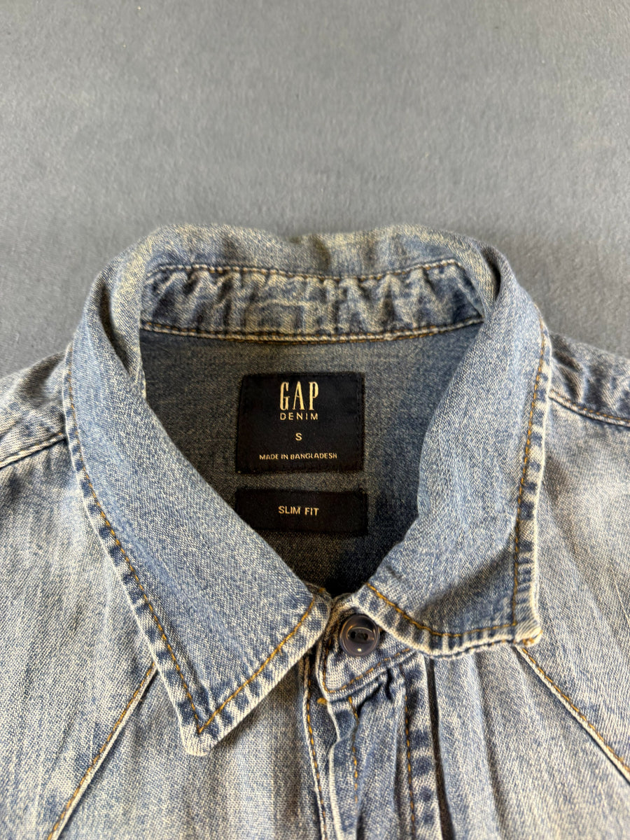 Gap Spijkerblouse blauw