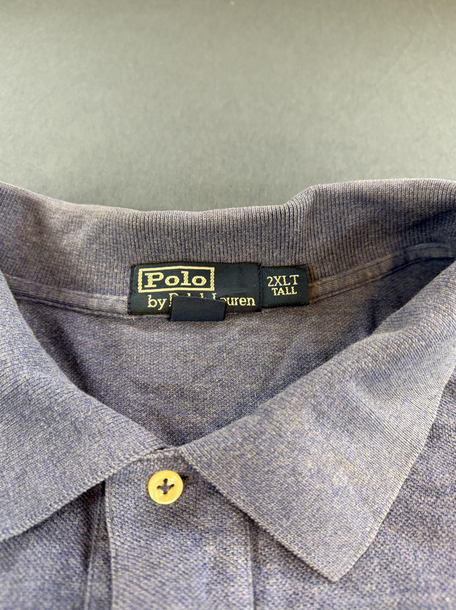 Blauwe polo van Polo Ralph Lauren, maat XXL Tall (poloshirt / piquéshirt)