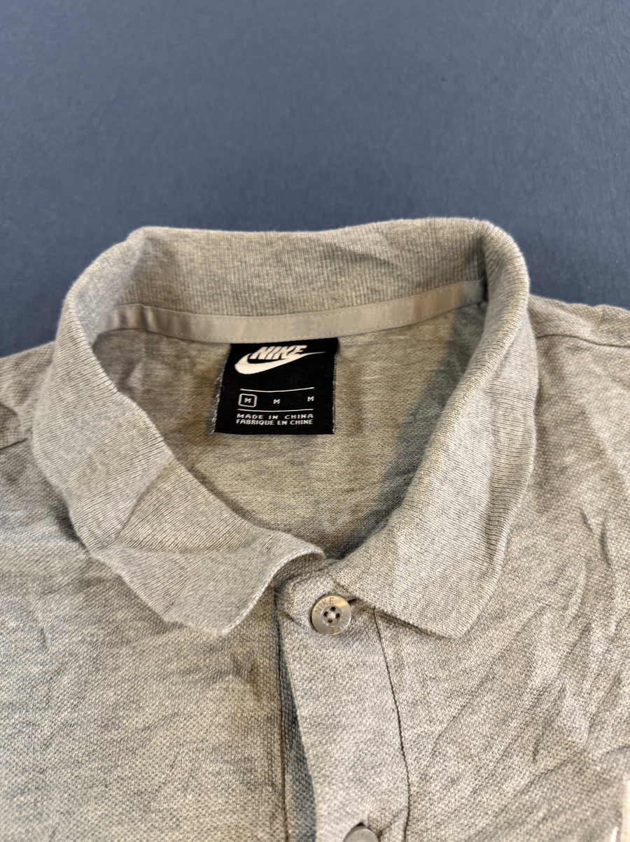 Grijs Nike poloshirt (sportpolo), maat M