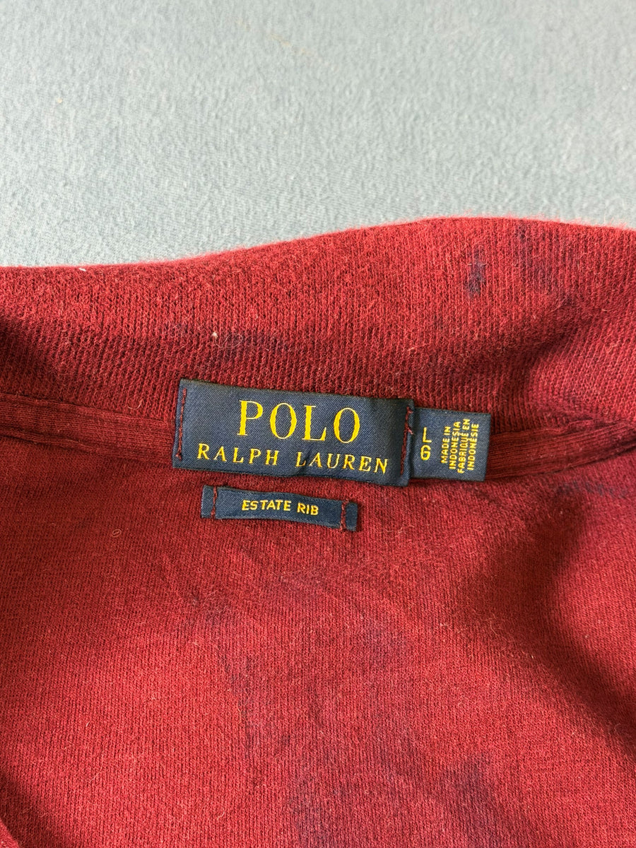 Polo Ralph Lauren Trui grijs Estate Rib