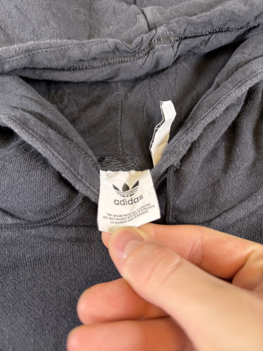 Zwarte adidas Originals capuchontrui (hoodie / sweatshirt), heren maat XXL