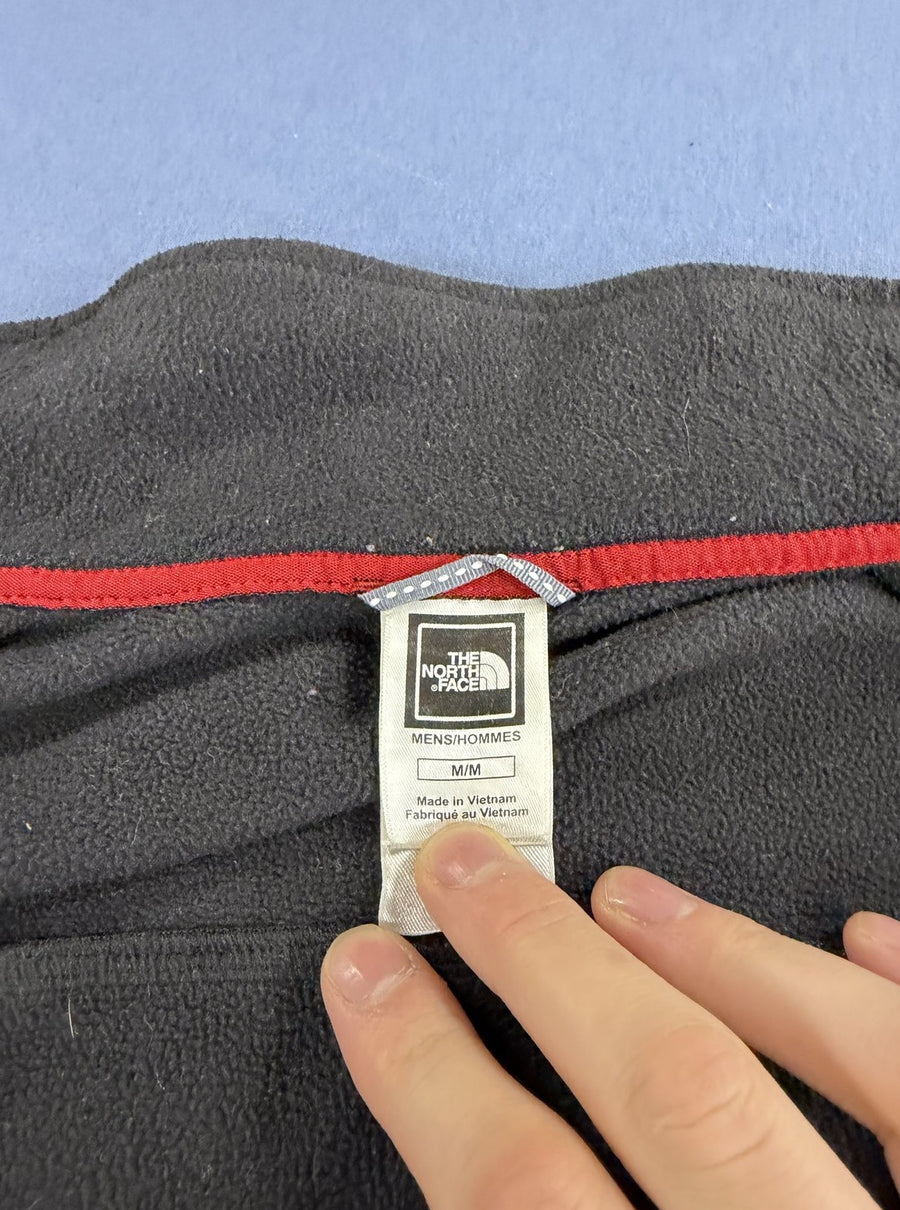 Rood fleecejack The North Face (fleecevest) met volledige rits, maat M