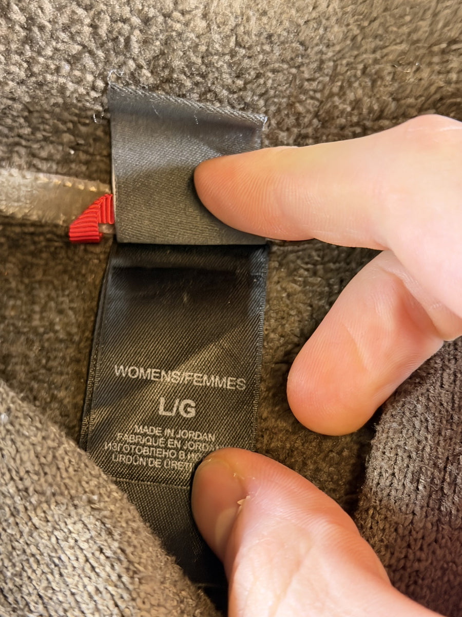 The North Face Fleece vest bruin gemêleerd