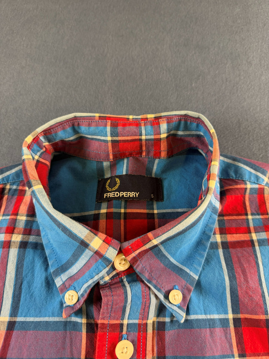 Fred Perry Blouse meerkleurig geruit