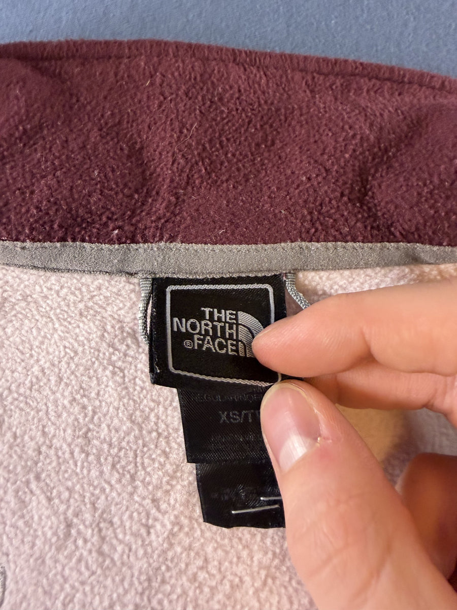 The North Face Fleece vest rood