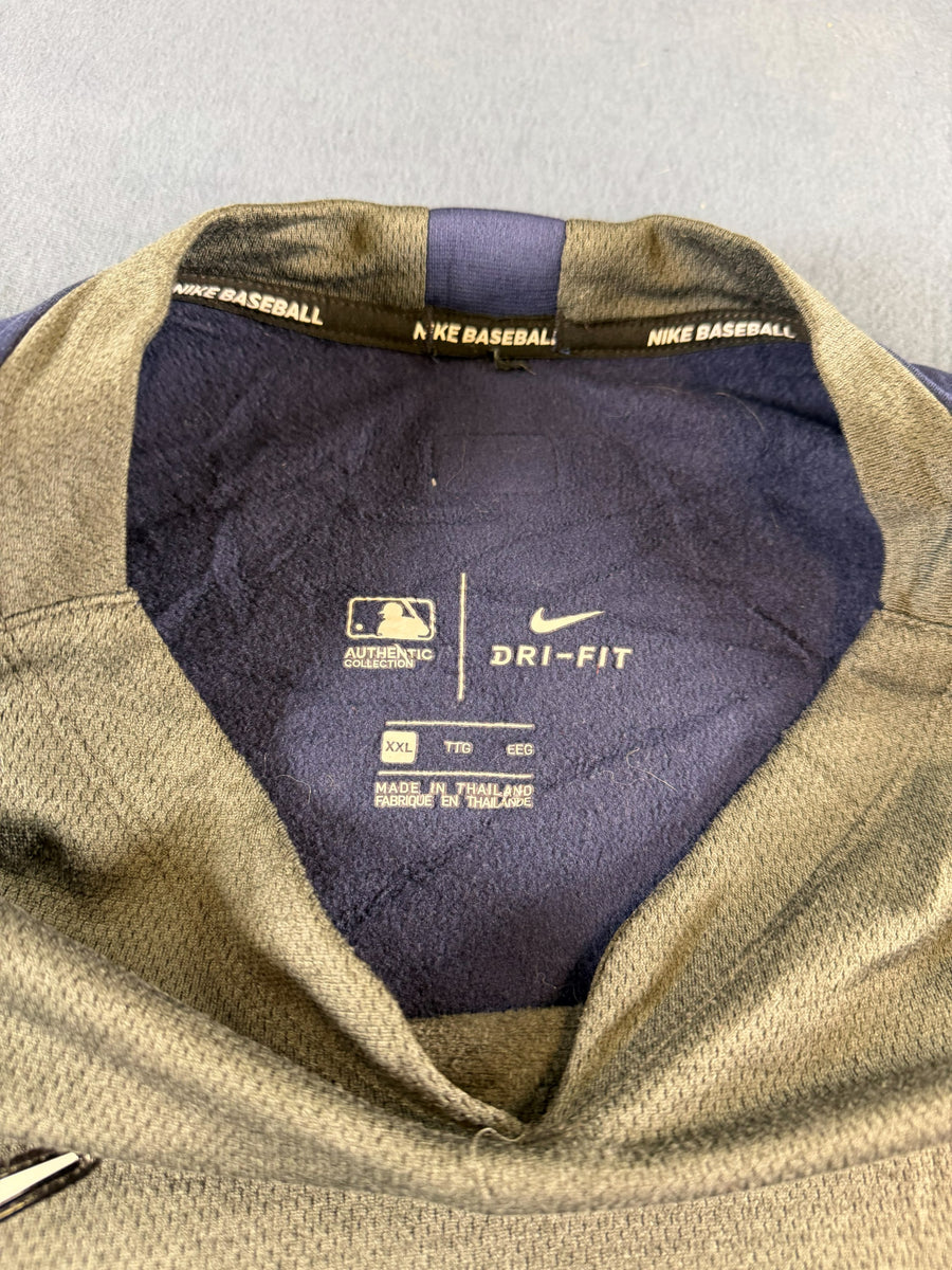 Nike Sportshirt grijs Milwaukee Brewers