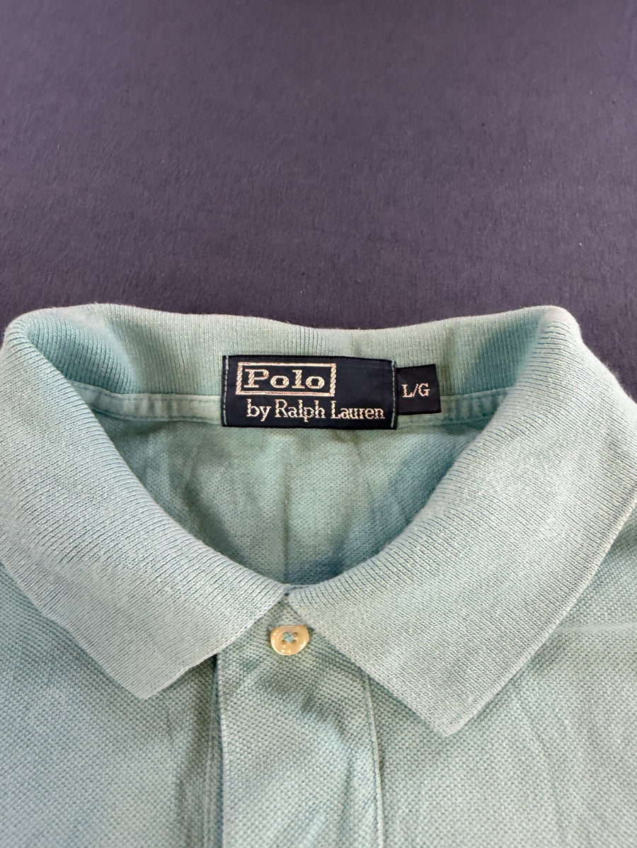 Groene polo van Polo Ralph Lauren (poloshirt / piqué polo), maat L