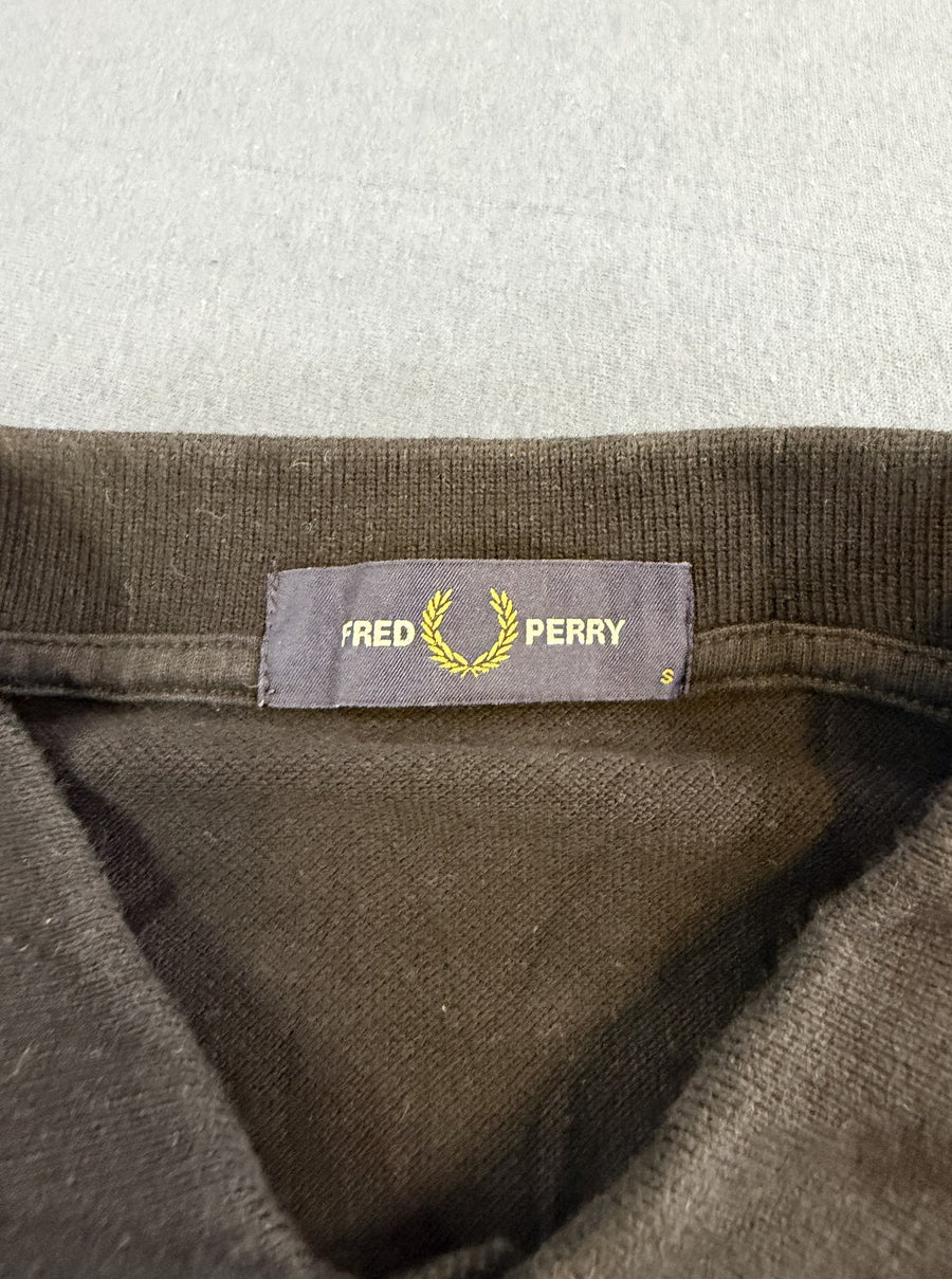 Zwarte Fred Perry M3600 (piquépolo / poloshirt), maat S