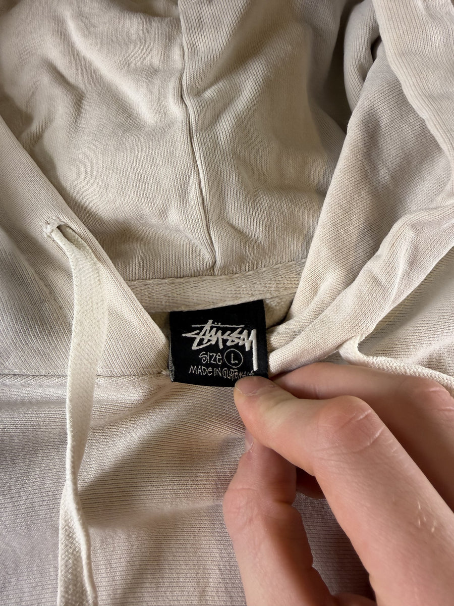 Stüssy Trui wit print