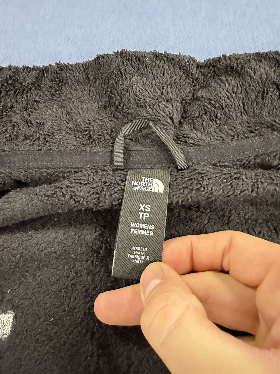 The North Face sherpajas in het zwart (fleecevest / fleecetrui), maat XS