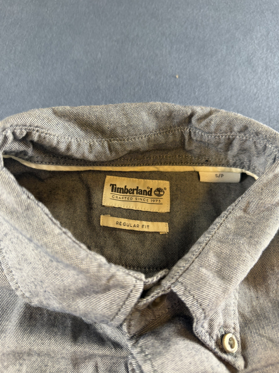 Grijs Timberland herenshirt (overhemd / casual blouse), maat S