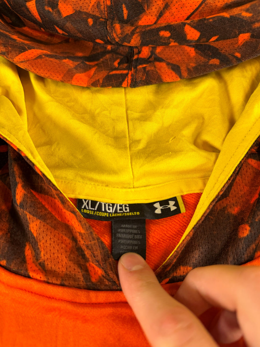 Under Armour Trui oranje print