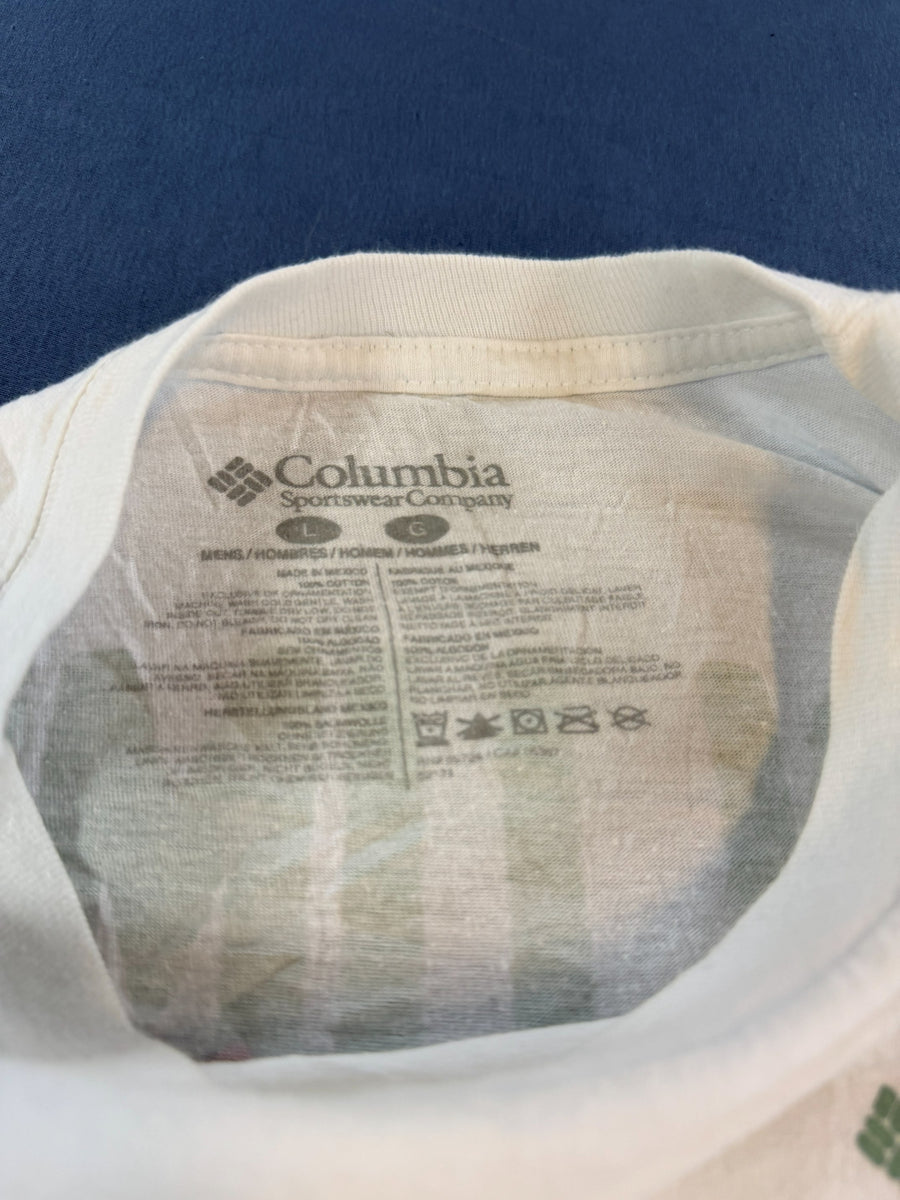 Columbia T-shirt wit